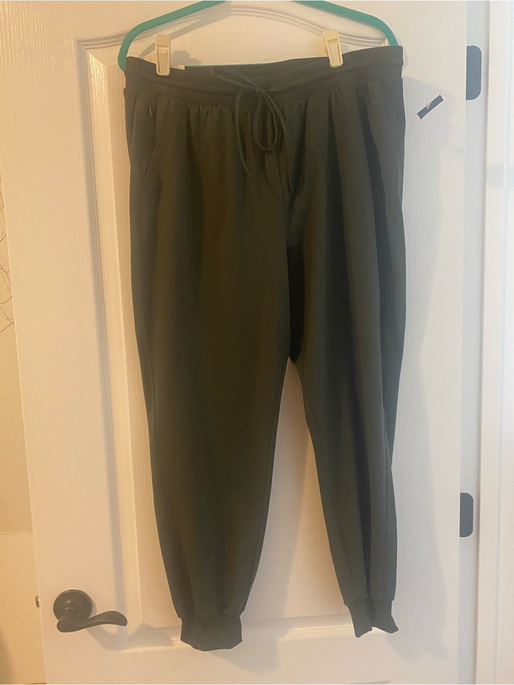 Rachel Zoe Olive Green Drawstring Jogger Pants